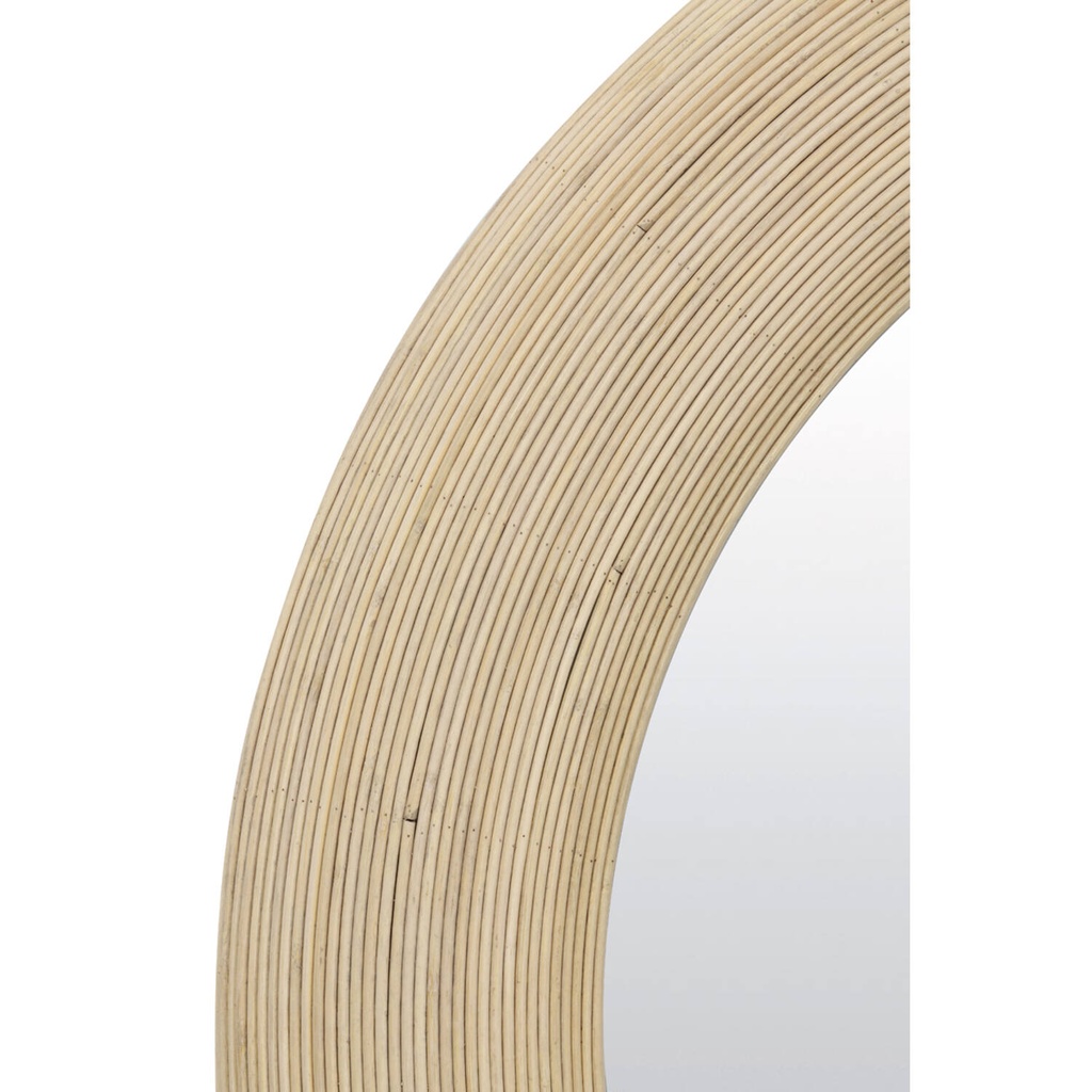 Miroir en Rotin - Piedre