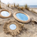 Miroir en Rotin - Piedre