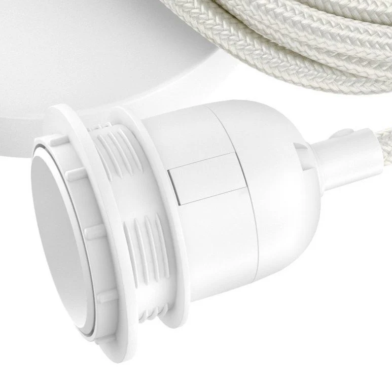 Lampe Suspension - Câble Blanc