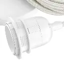 Lampe Suspension - Câble Blanc