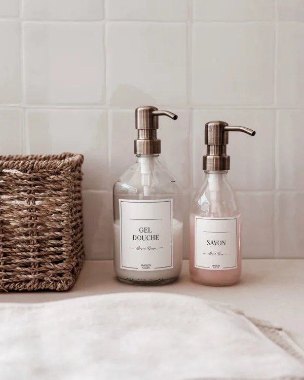 Flacon en Verre - Gel Douche