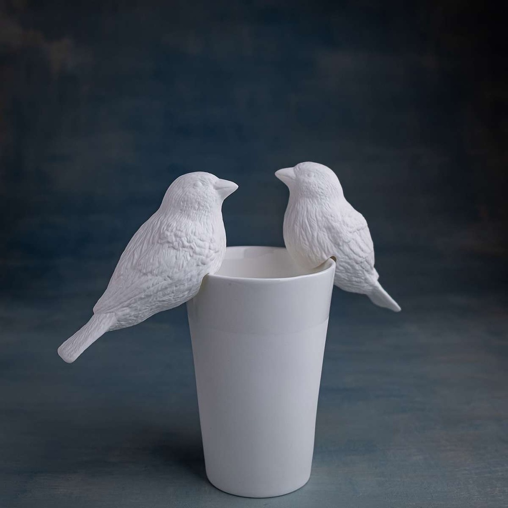 Oiseau en Porcelaine - Spani