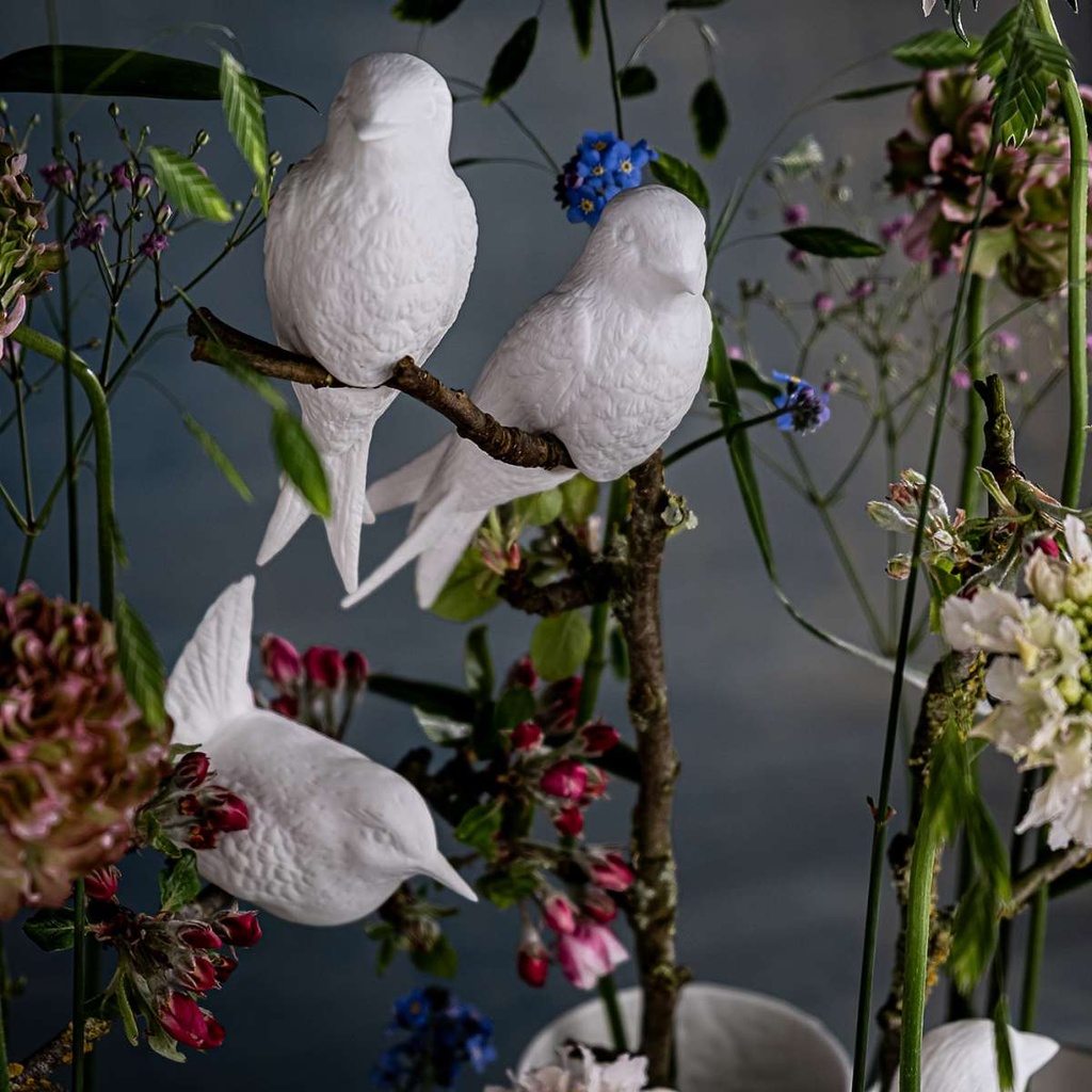 Oiseau en Porcelaine - Zeni