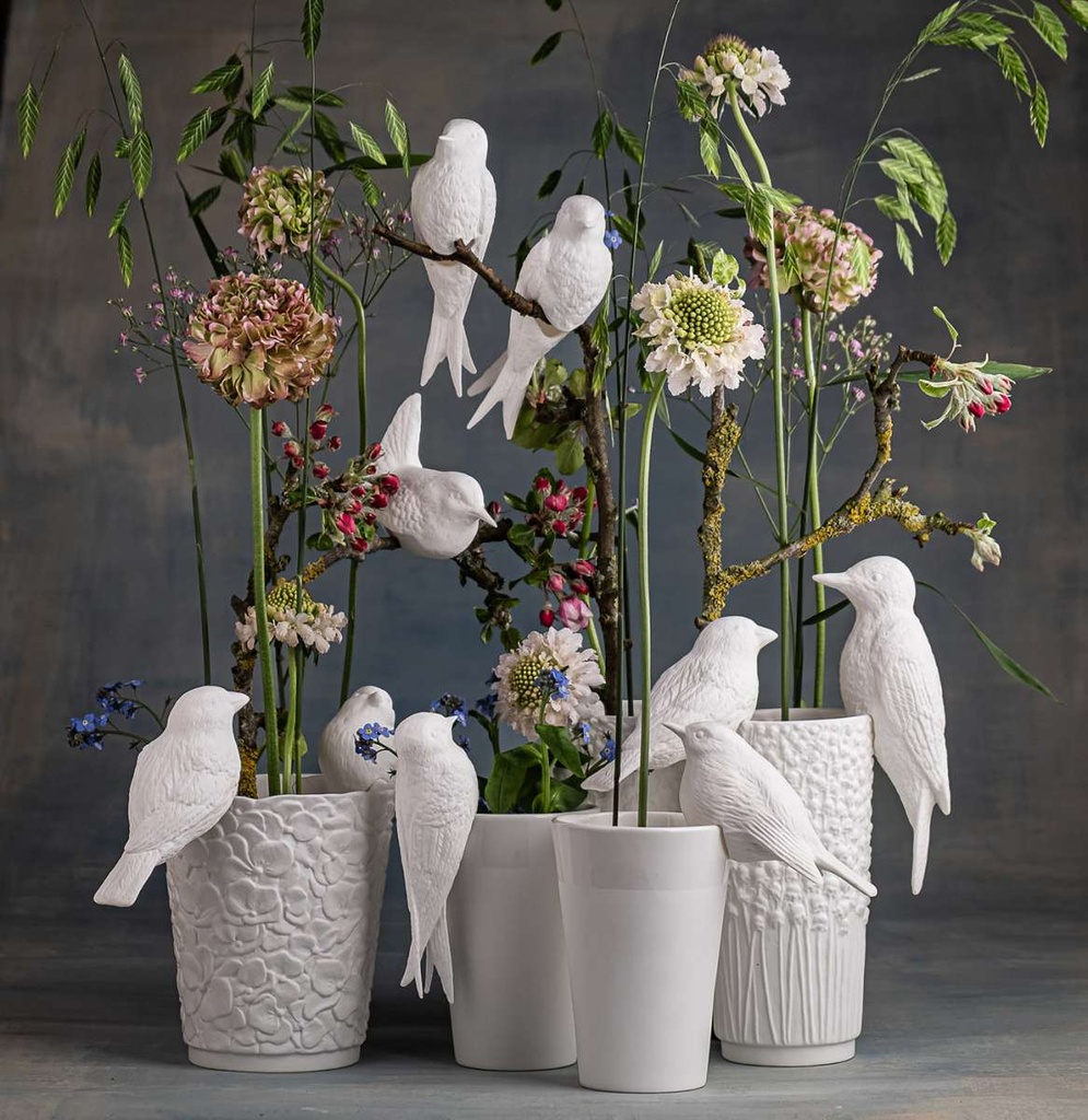 Oiseau en Porcelaine - Zeni