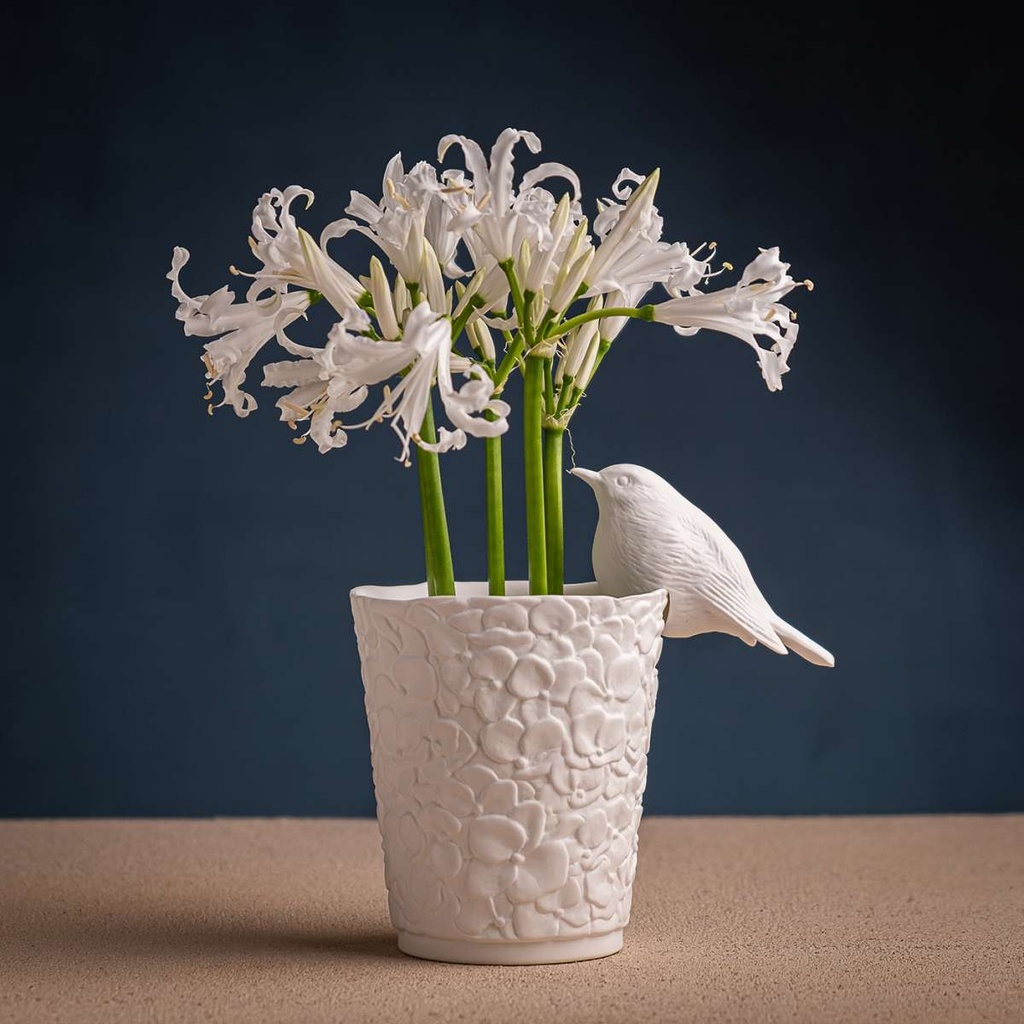 Vase en Porcelaine - Hydra