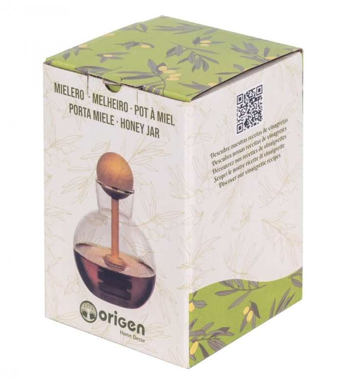 Pot de Miel avec Cuillère (250 ml)