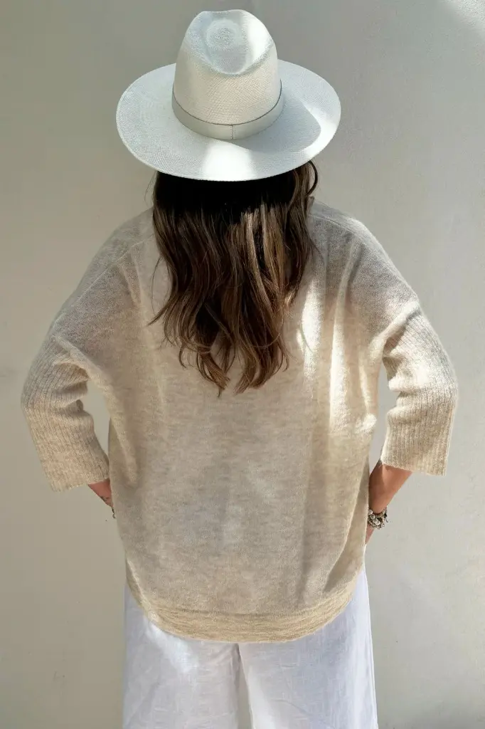 BYPIAS - Cardigan Isadora(beige)