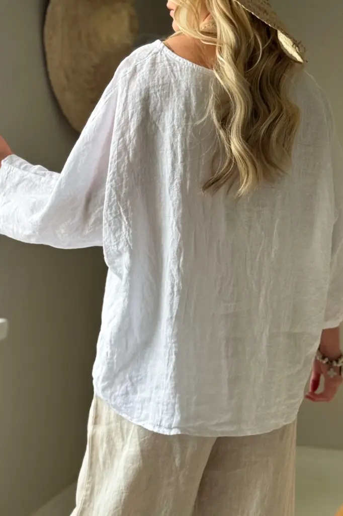 BYPIAS - Blouse Edell (white)