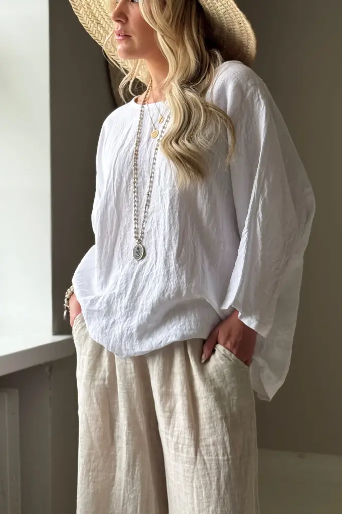 BYPIAS - Blouse Edell (white)