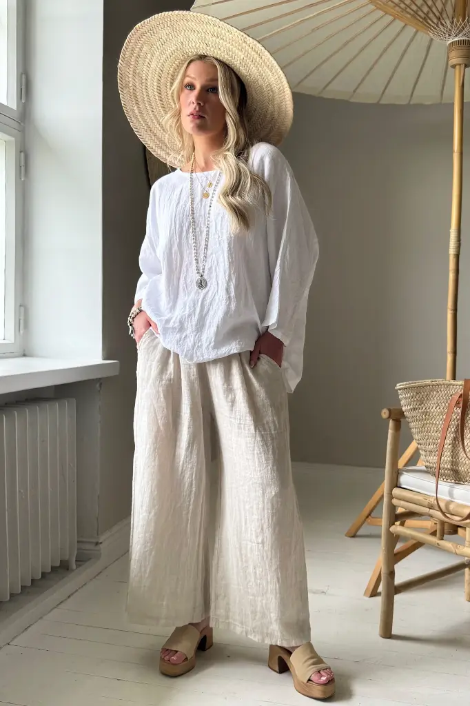 BYPIAS - Blouse Edell (white)