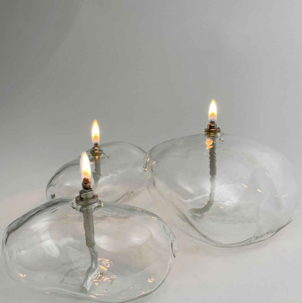 Lampe à Huile - Granit