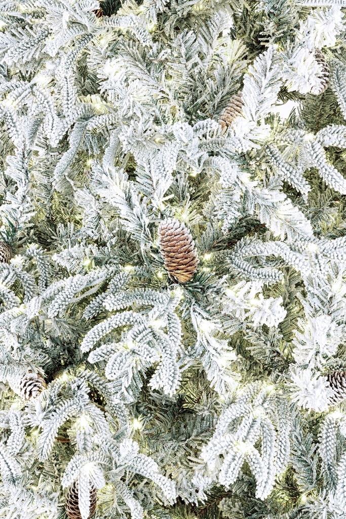 Sapin Artificiel Enneigé LED - Loyal (180/210cm)