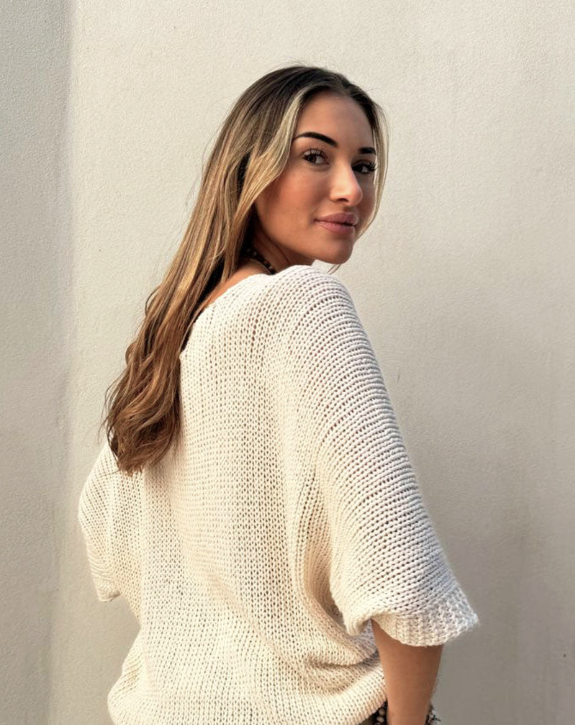 BYPIAS - Pull Deia (off white)