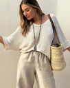 BYPIAS - Pull Deia (off white)