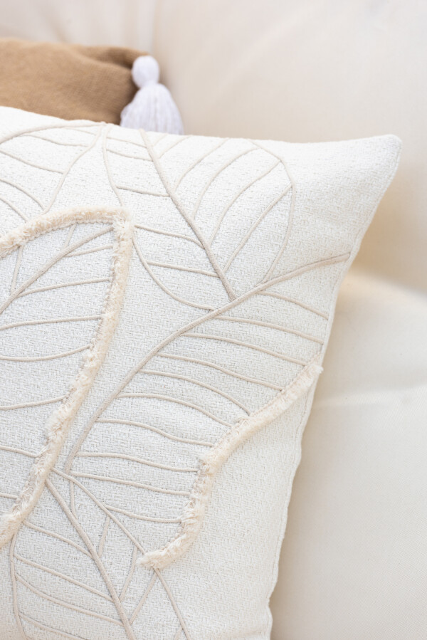 Coussin - Feuille 43x43