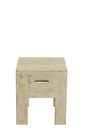 Tabouret en Bois - Will (blanc)