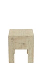 Tabouret en Bois - Will (blanc)