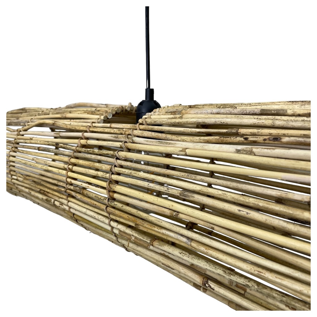 Suspension en Rotin - Neon