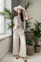 BYPIAS - Blouse Delphie (taupe)
