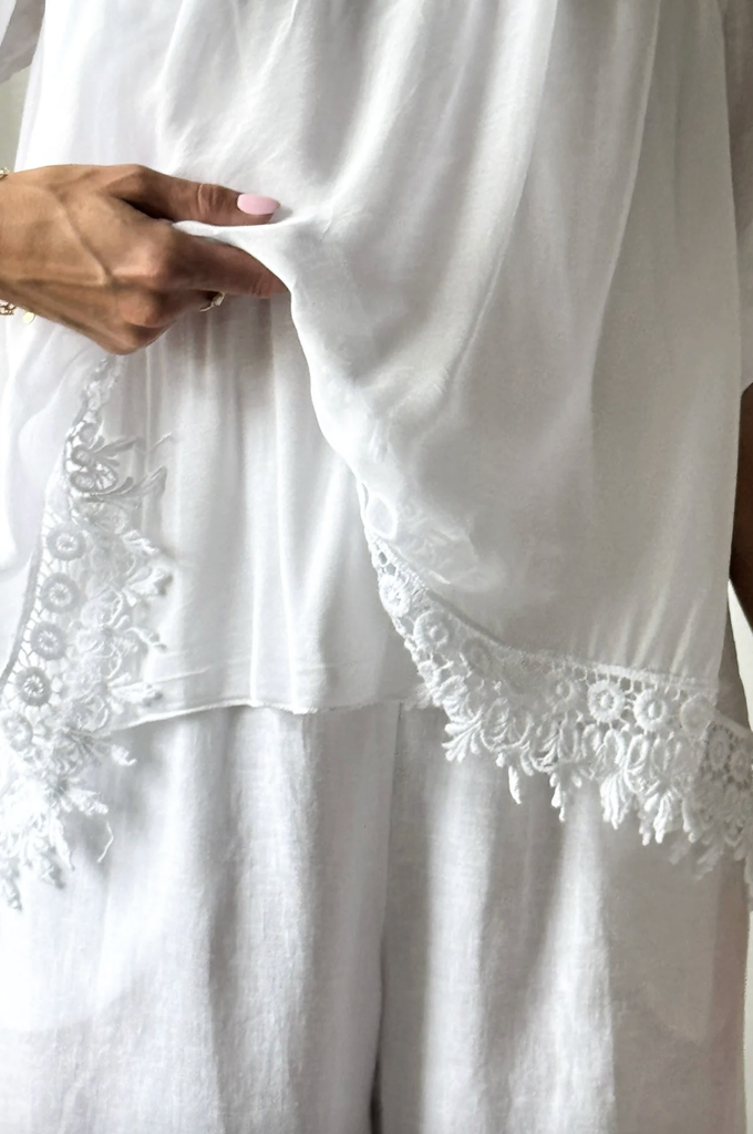 BYPIAS - Blouse Marlana (blanc)