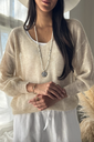 BYPIAS - Pull Amélie (beige)