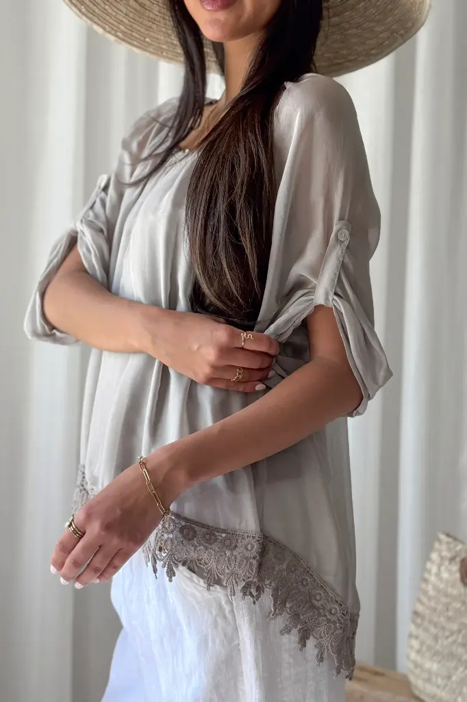 Bypias - Blouse Marlana (taupe)