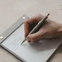 Stylo à Bille - Coeur (gris)