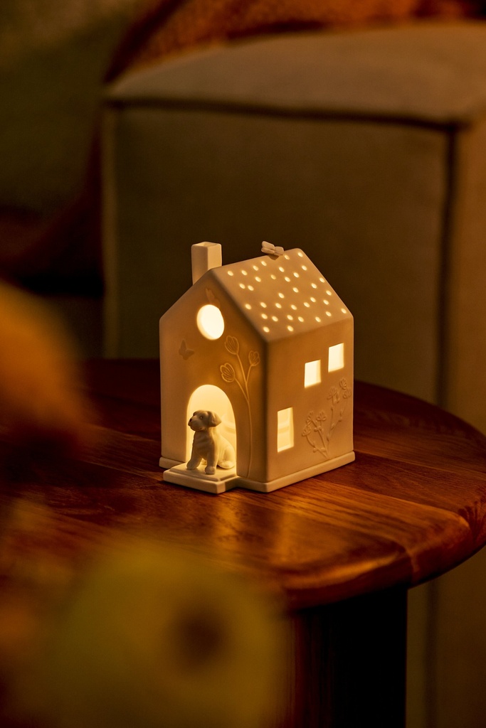Photophore en Porcelaine - Maison