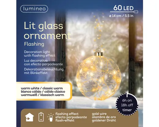 Boule LED - Effet Clignotant