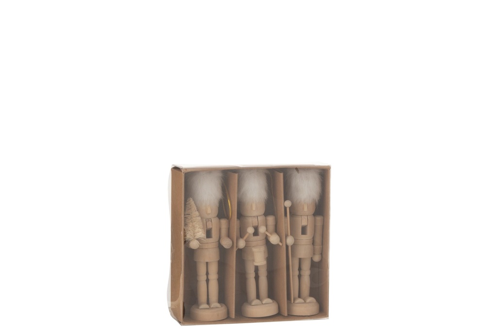 Casse-Noisette à Suspendre (3pcs)