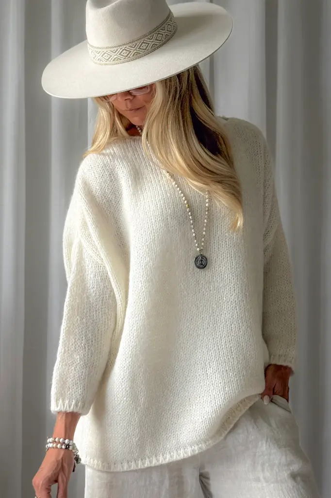 BYPIAS - Pull Lise (off white)