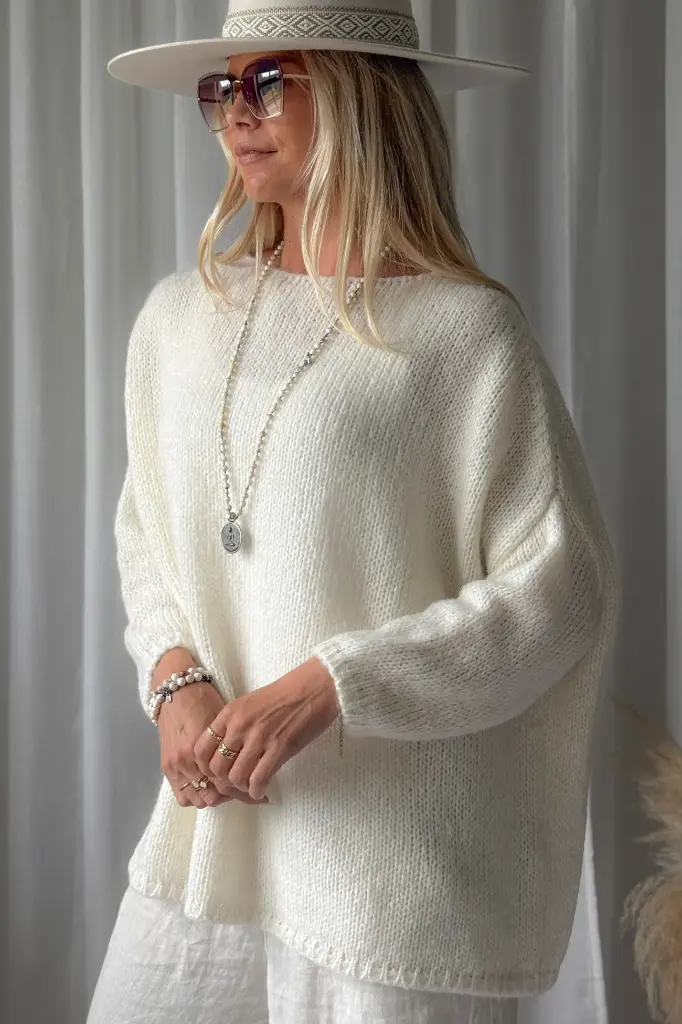 BYPIAS - Pull Lise (off white)