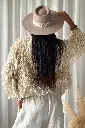 BYPIAS - Cardigan Coachella (off white)