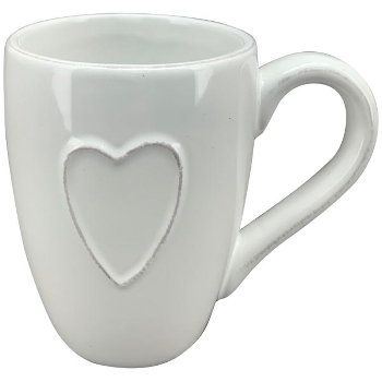 Tasse Blanche - Coeur 