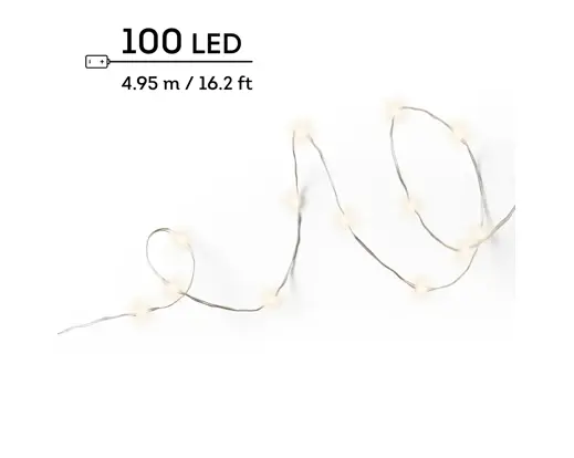Guirlande LED Outdoor - Effet Clignotant (100 led)