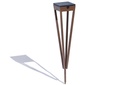 Lampe Torche Solaire - Tinka Ajouré (90cm)