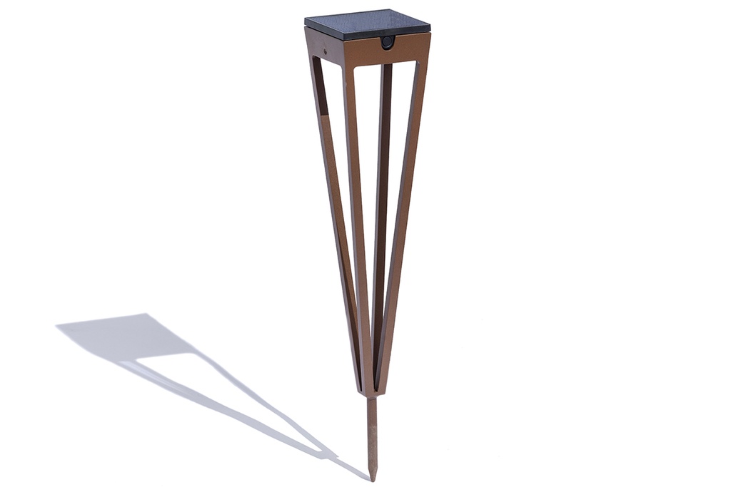 Torche Tinka 52 cm ajouré CORTEN