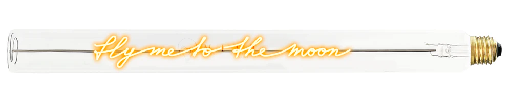 Ampoule Elio Tube - Fly Me To The Moon