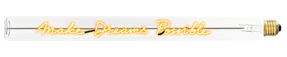 Ampoule Elio Tube - Make Dreams Possible