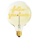 Ampoule Elio - Follow Your Dreams (ambrée)