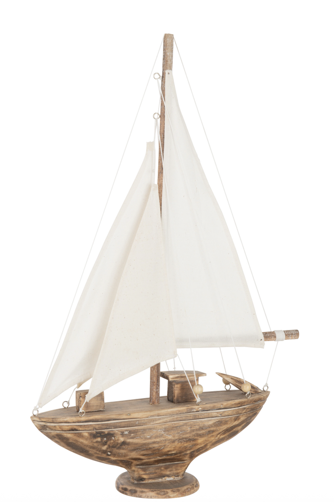 Voilier en Bois - Albasia