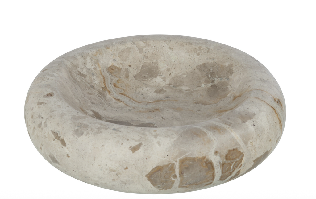 Plat en Marbre - Beige