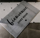 Paillasson Bienvenue - Gris