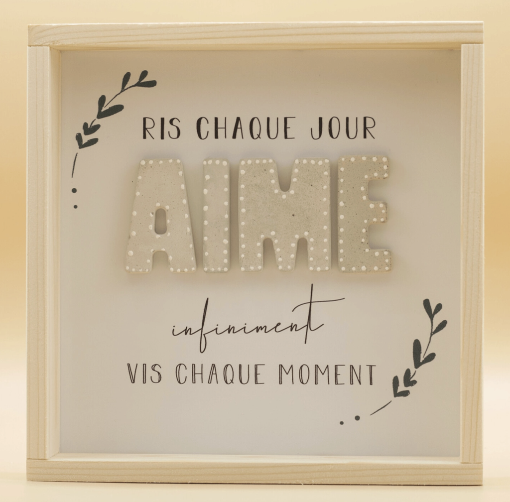 Tableau en Bois - Aime