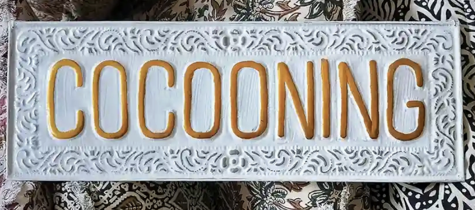 Plaque Décorative En Métal - Cocooning