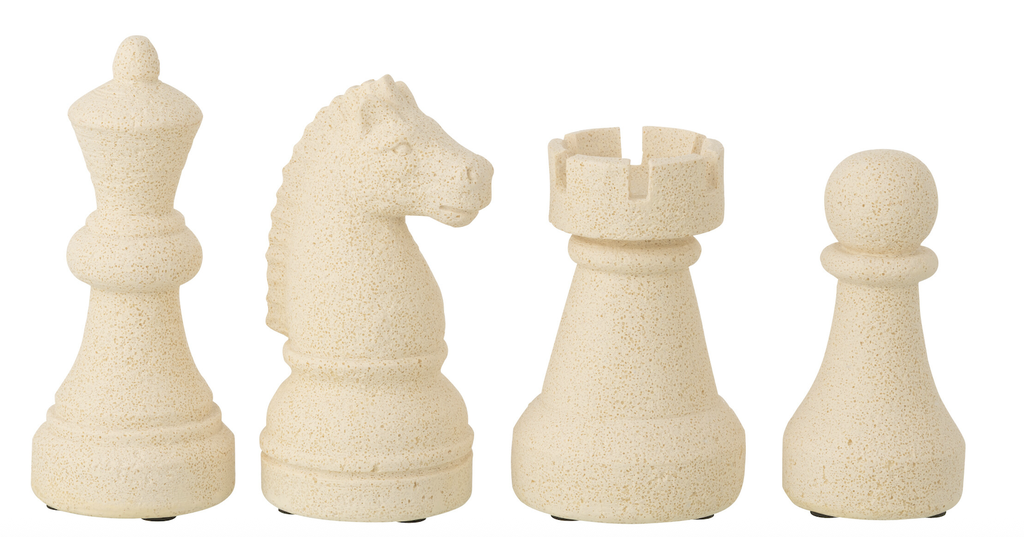 Pièce Jeu d'Échec - Beige (pce)
