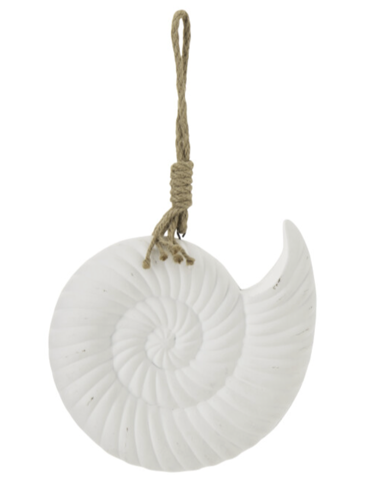 Coquillage à Suspendre - Blanc