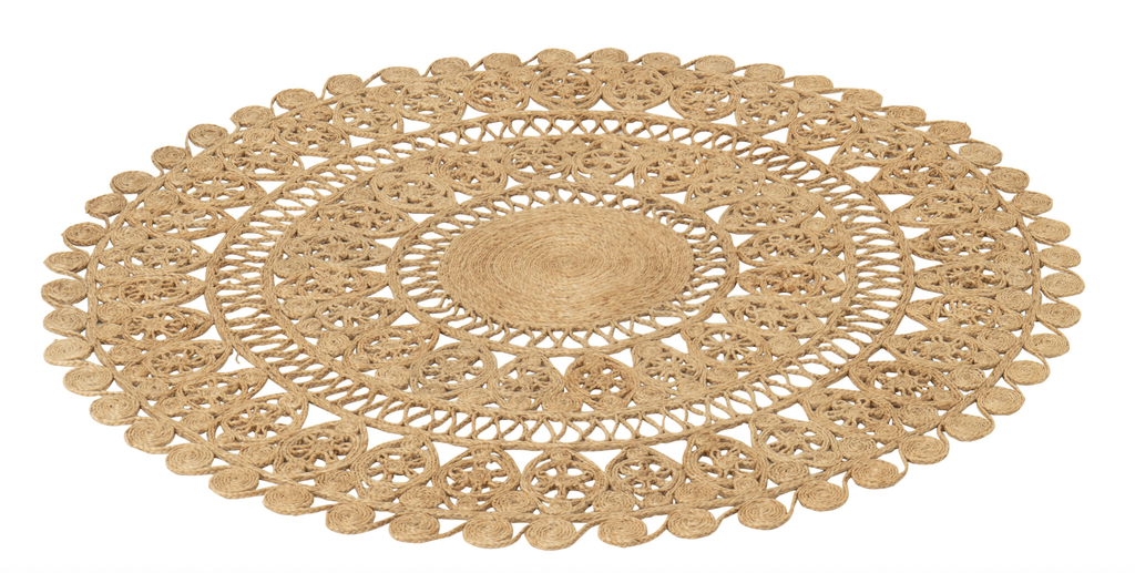 Tapis Rond - Jute (125cm)