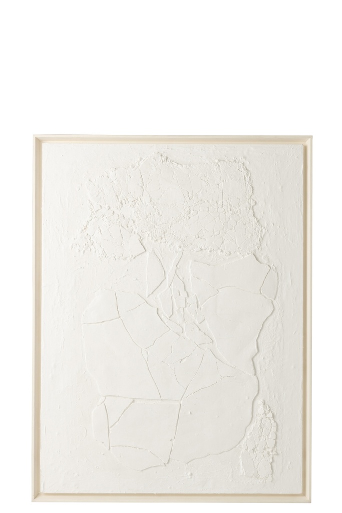 Tableau en Plâtre Maxi - Blanc 