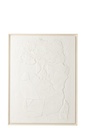Tableau en Plâtre Maxi - Blanc 